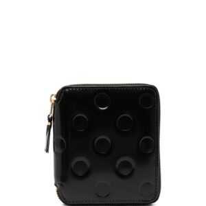Comme Des Garçons Wallet  embossed leather wallet