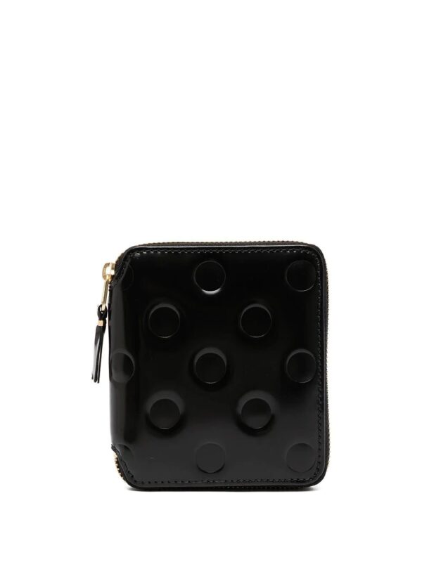 Comme Des Garçons Wallet  embossed leather wallet