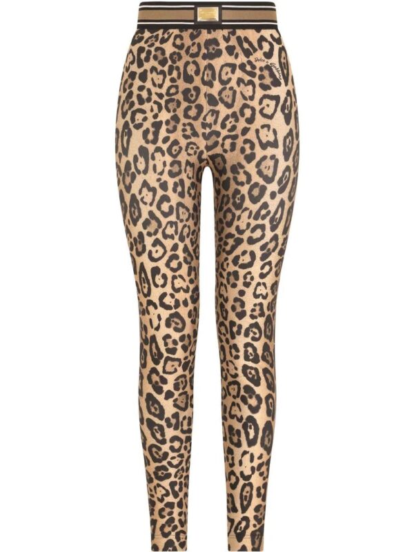 Dolce & Gabbana  leopard-print leggings