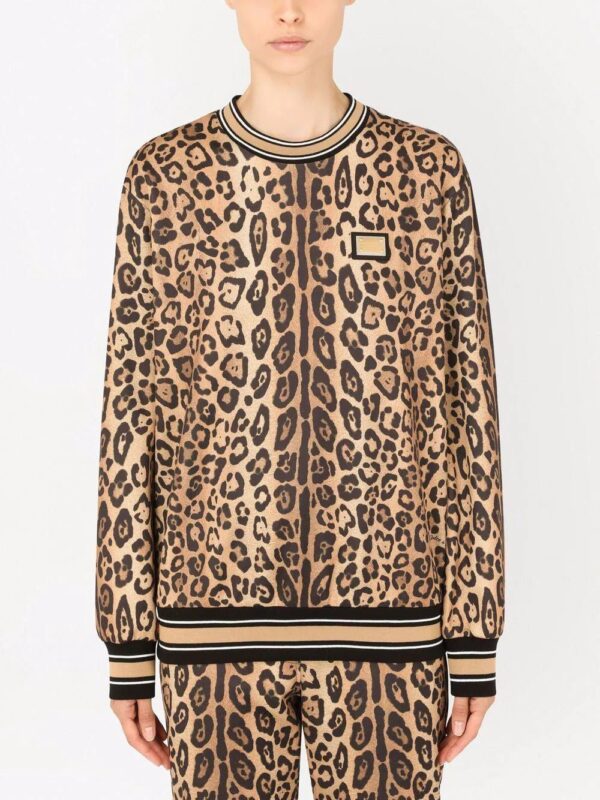 Dolce & Gabbana  leopard-print sweatshirt - Image 3