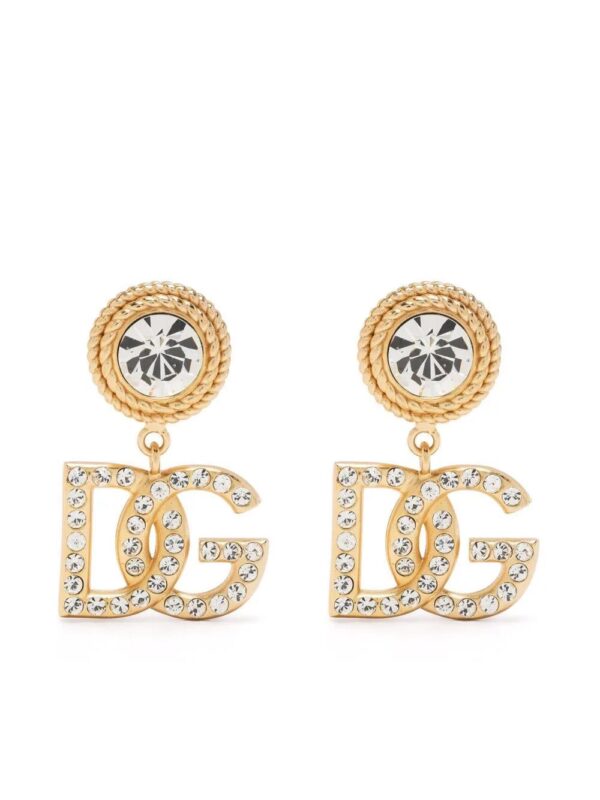 Dolce & Gabbana  DG crystal-embellished earrings