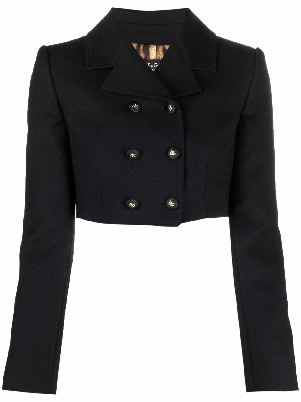 Dolce & Gabbana double-breasted cropped jacket