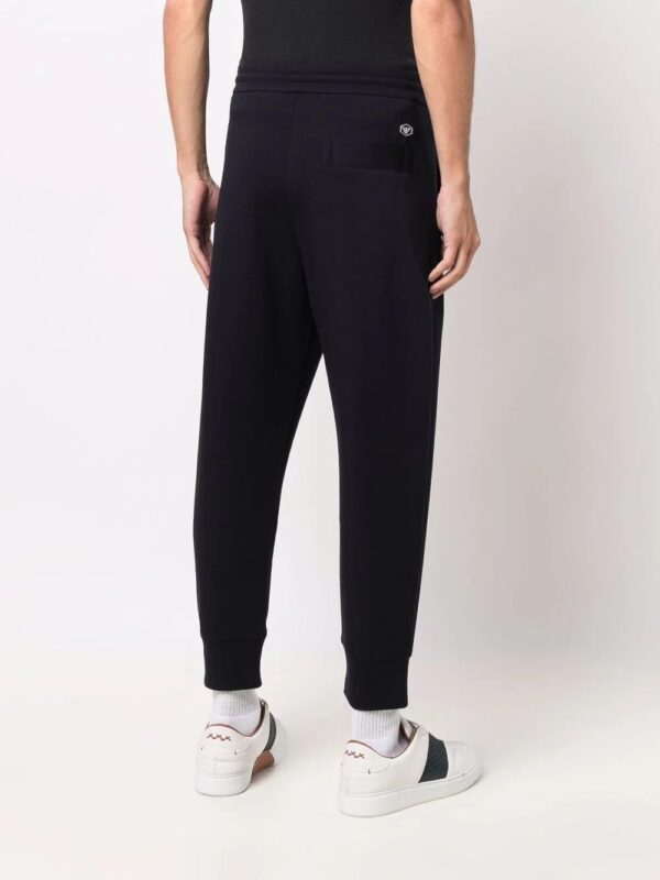 Emporio Armani  tapered-leg solid trackpants - Image 3
