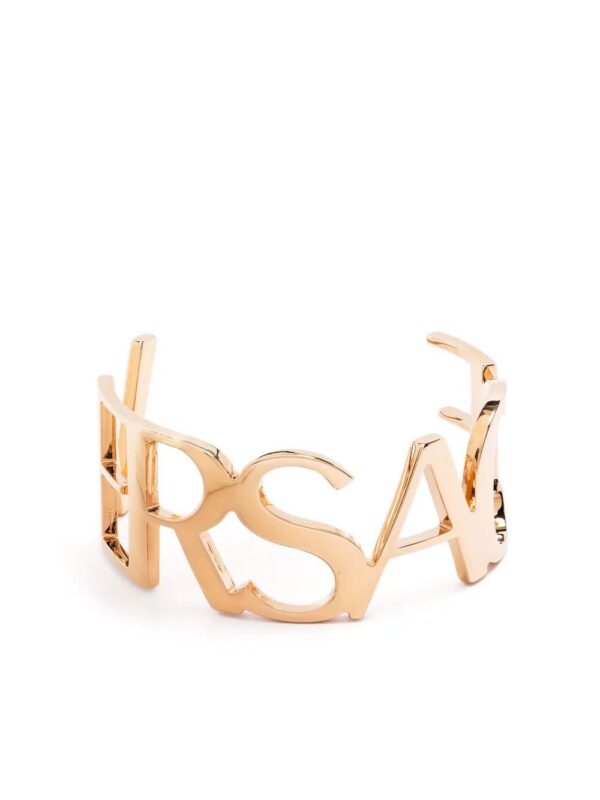 Versace  logo cuff bracelet