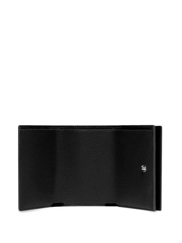 Balenciaga  embossed-logo leather wallet - Image 3