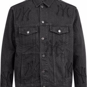 Supreme  x New York Yankees denim trucker jacket