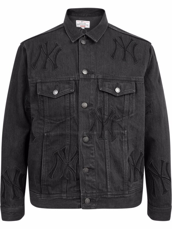Supreme  x New York Yankees denim trucker jacket
