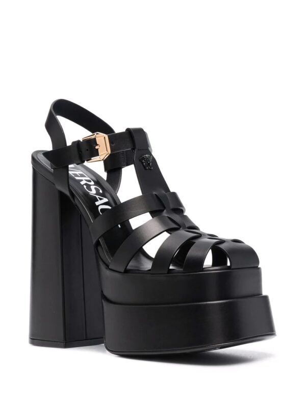 Versace  buckled platform sandals - Image 2