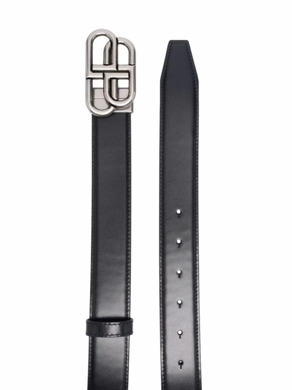 Balenciaga  BB-buckle reversible belt - Image 2