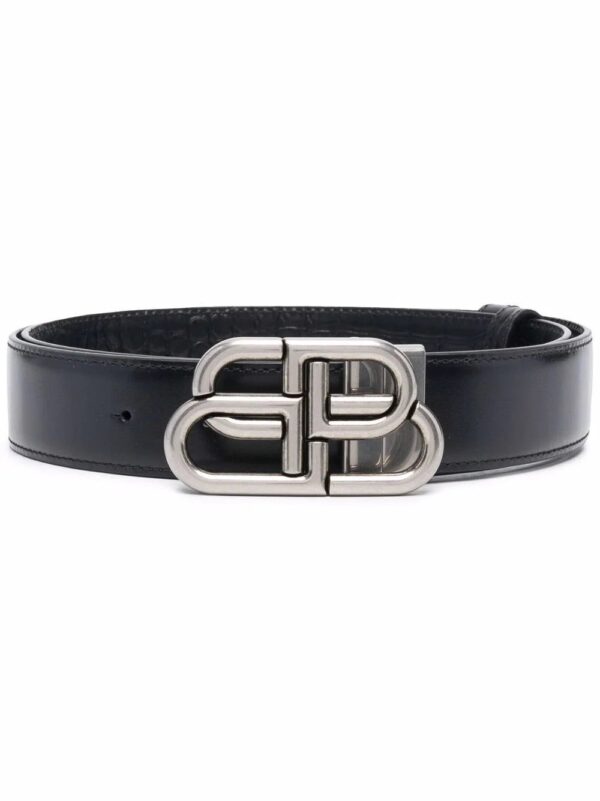 Balenciaga  BB-buckle reversible belt