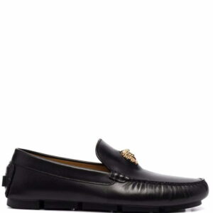 Versace  Medusa Head leather loafers