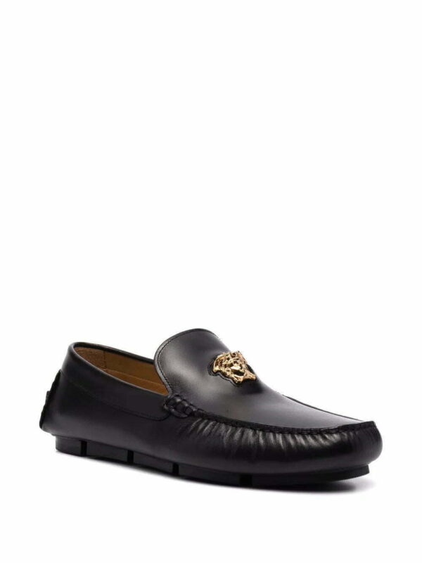 Versace  Medusa Head leather loafers - Image 2