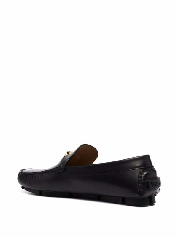 Versace  Medusa Head leather loafers - Image 3