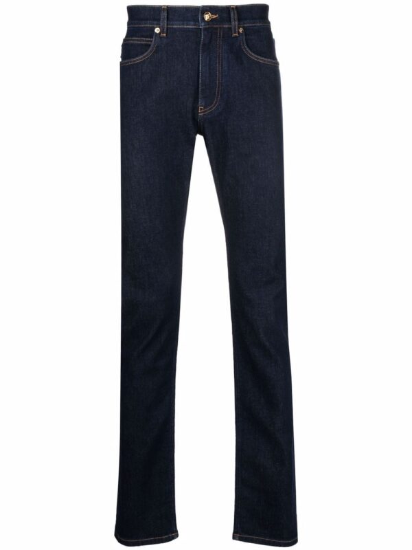 Versace  mid-rise slim-fit jeans