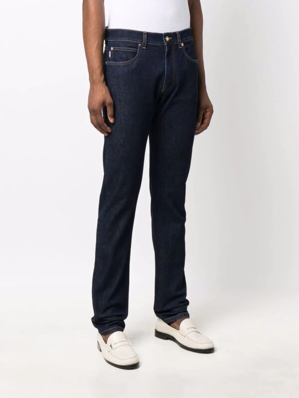 Versace  mid-rise slim-fit jeans - Image 3