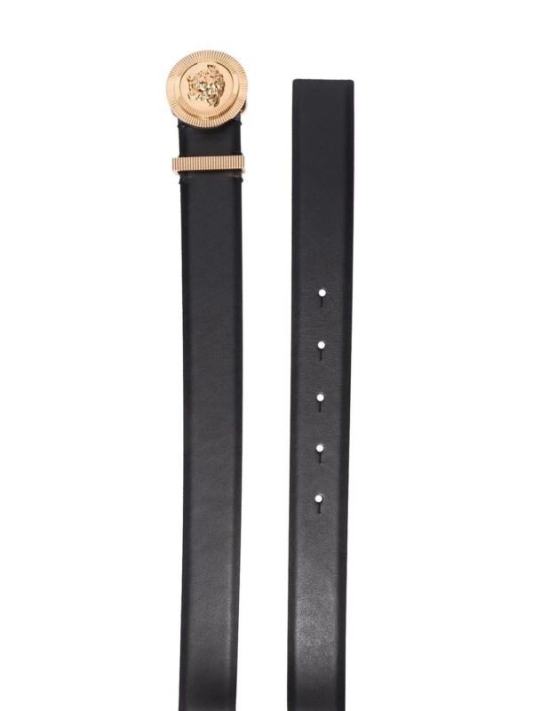 Versace Medusa logo leather belt - Image 2