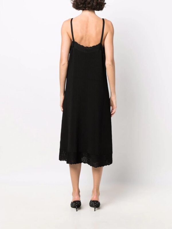 Balenciaga  ribbed knit slip dress - Image 4