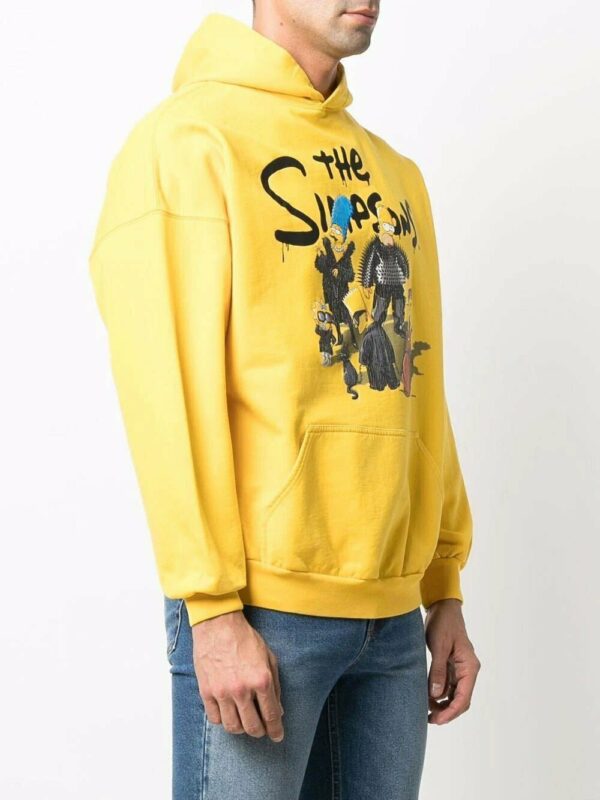 Balenciaga  The Simpsons cotton hoodie - Image 4