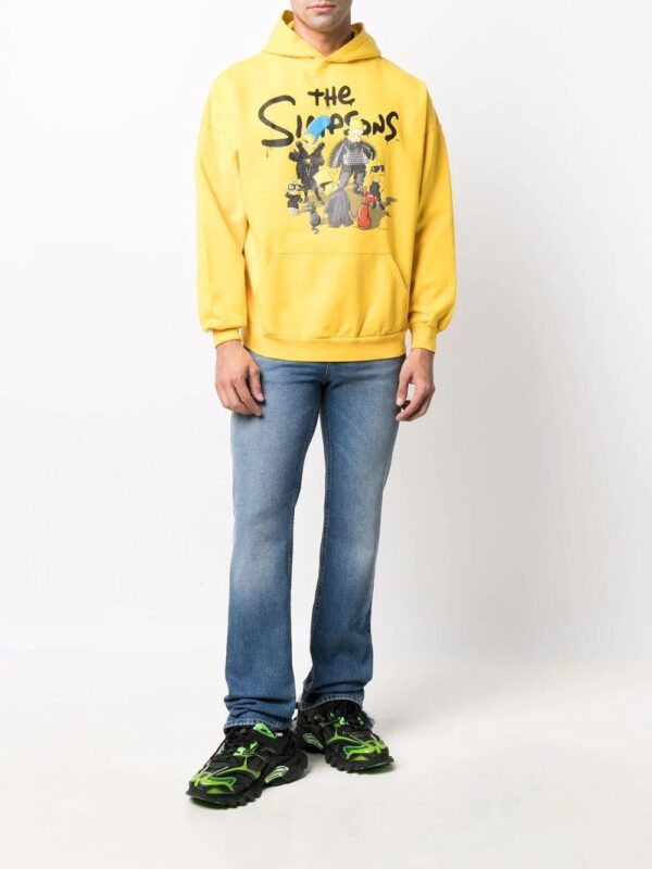 Balenciaga  The Simpsons cotton hoodie - Image 2