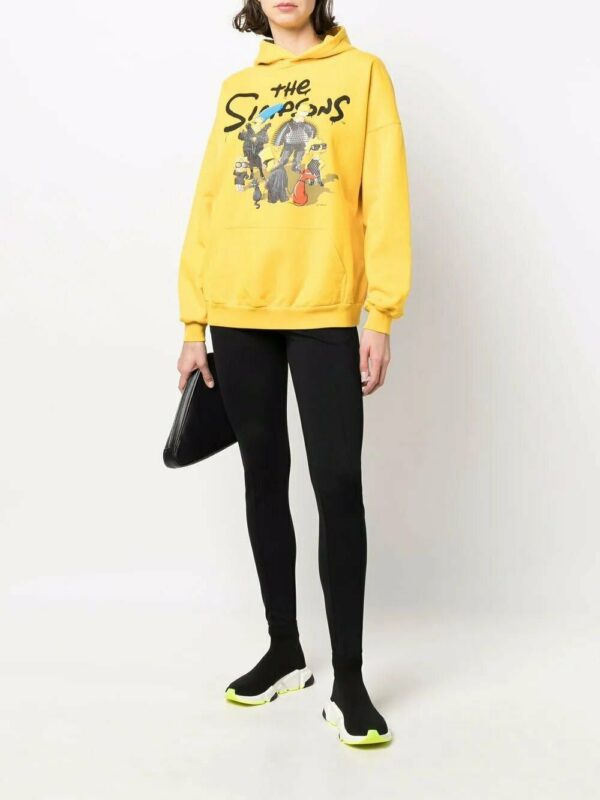 Balenciaga  The Simpsons cotton hoodie - Image 3