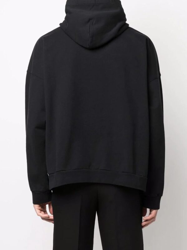 Balenciaga  logo-print pullover hoodie - Image 4