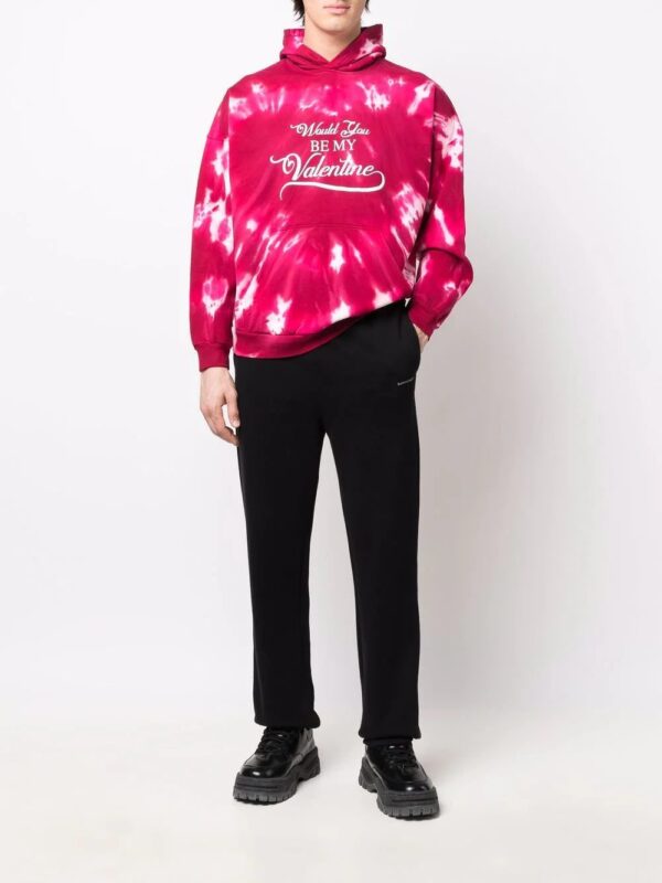 Balenciaga  Valentine tie-dye pullover hoodie - Image 2