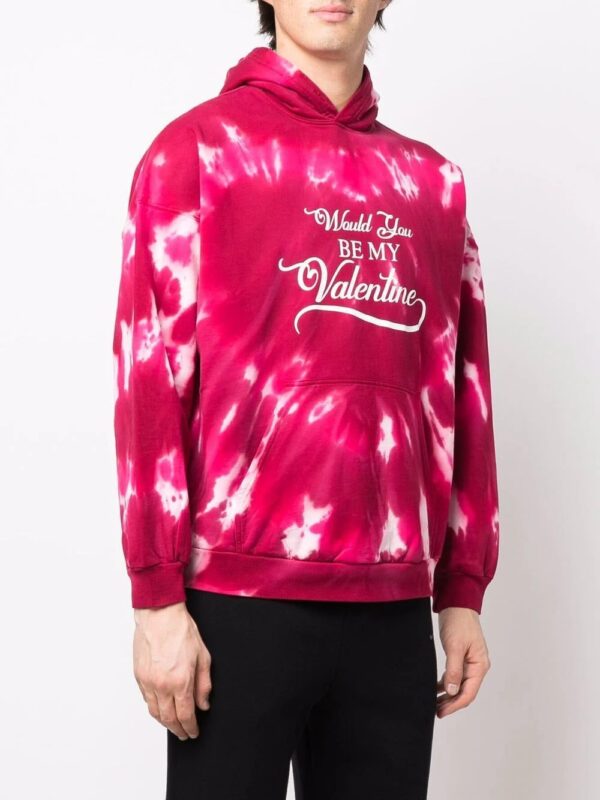 Balenciaga  Valentine tie-dye pullover hoodie - Image 4