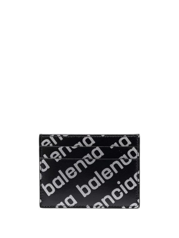 Balenciaga  Cash logo print cardholder - Image 2