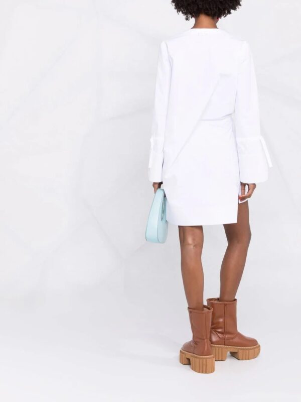 Off-White  long-sleeve shirt dress - Image 4