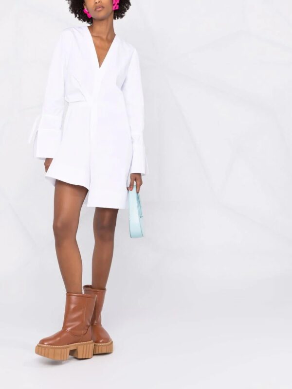 Off-White  long-sleeve shirt dress - Image 2