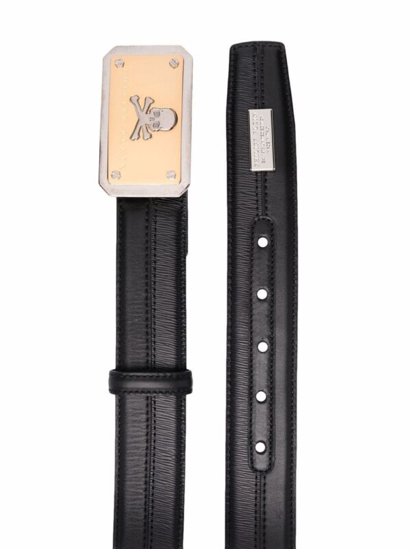 Louis Vuitton skull-plaque leather belt - Image 2