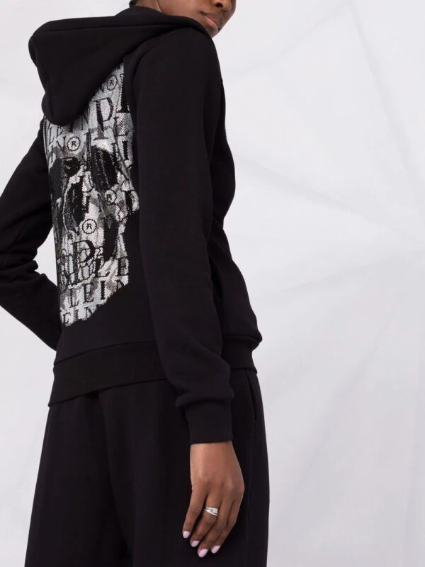 Philipp Plein  sequin embellished skull tracksuit set - Image 3