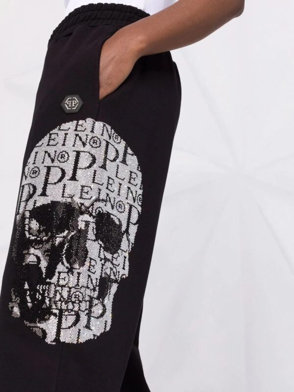 Philipp Plein  sequin embellished skull tracksuit set - Image 4