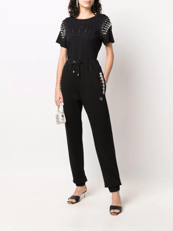 Philipp Plein  crystal iconic-plein track pants - Image 2