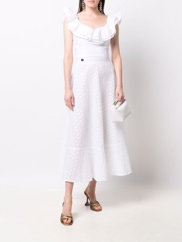 Philipp Plein lace-design midi dress - Image 2