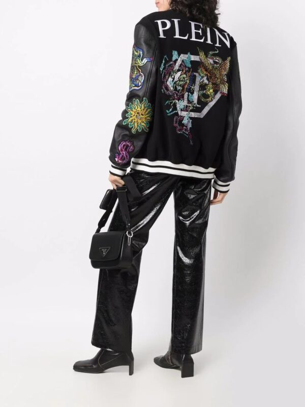 Philipp Plein  varsity bomber jacket - Image 3