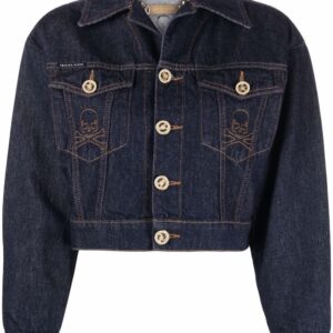 Philipp Plein  cropped denim jacket