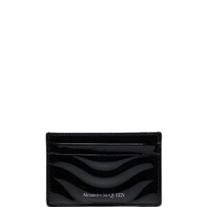 Alexander McQueen  patent leather cardholder