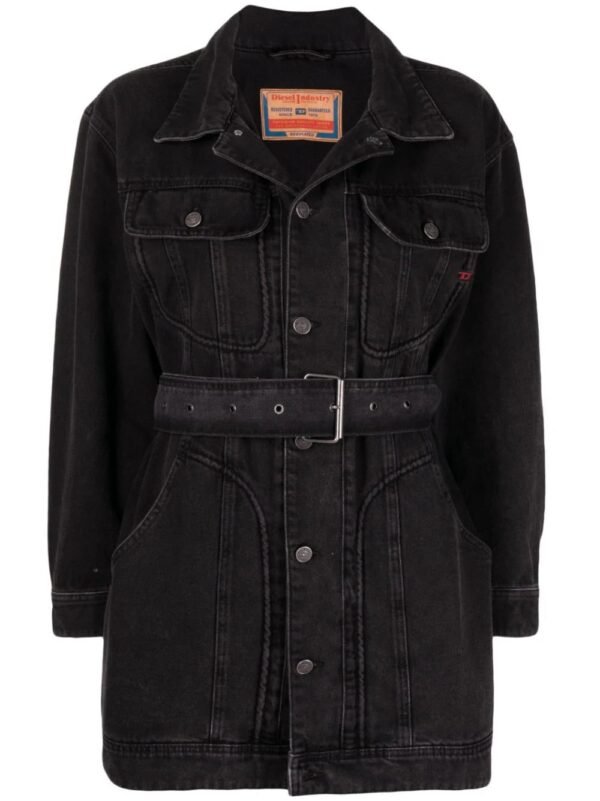 Diesel  De-Flaminia belted denim jacket