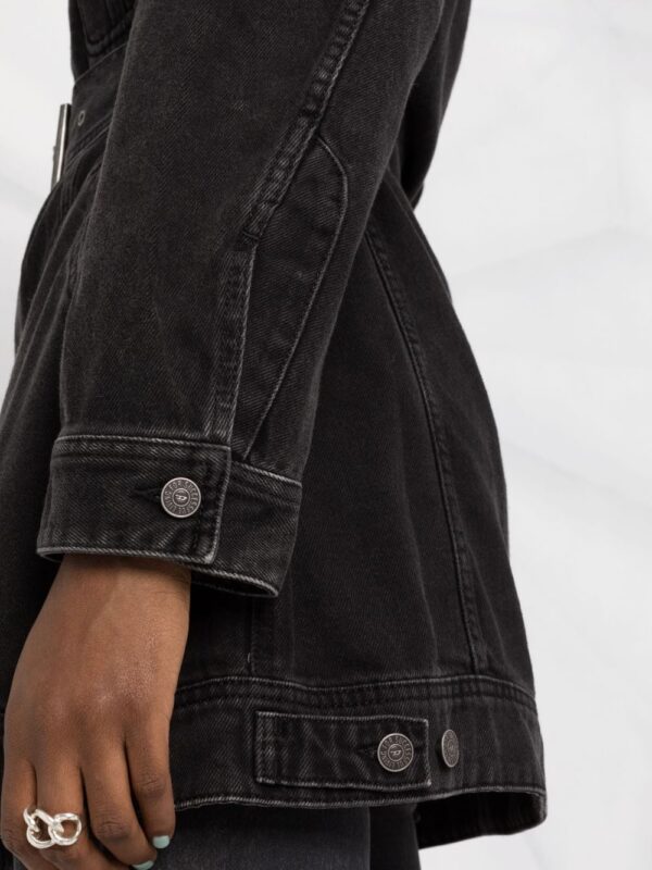 Diesel  De-Flaminia belted denim jacket - Image 3
