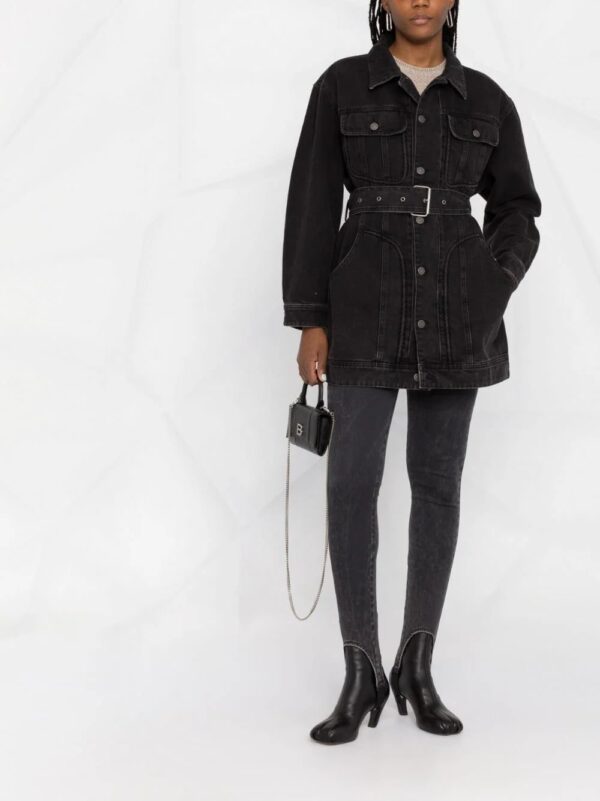 Diesel  De-Flaminia belted denim jacket - Image 2