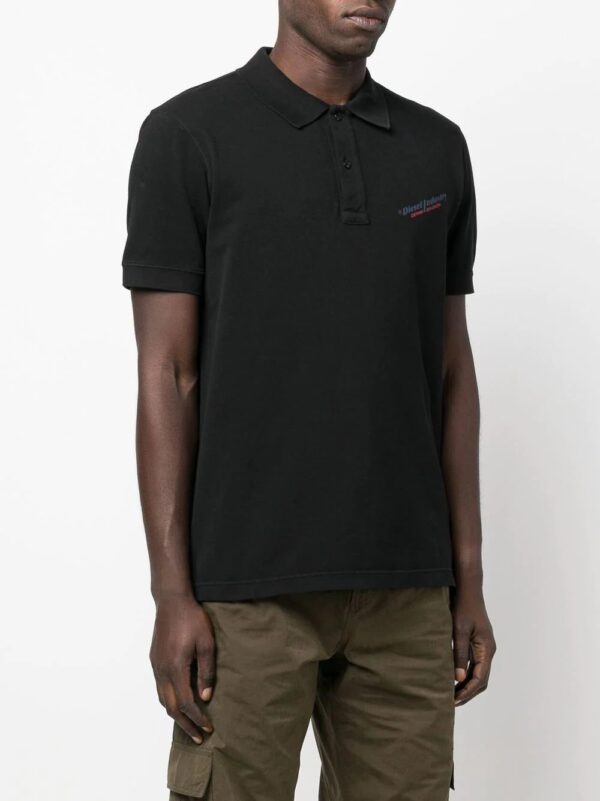Diesel logo-print short-sleeved polo shirt - Image 3