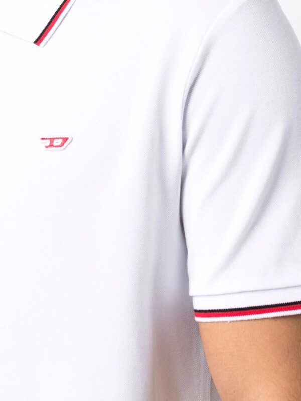 Diesel  embroidered-logo polo shirt - Image 4