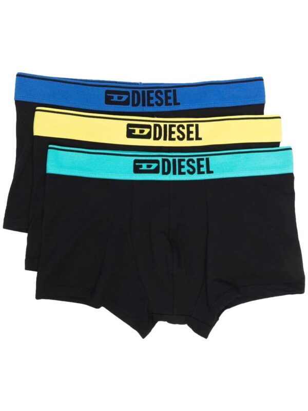 Diesel  logo-waist boxers (set of three)