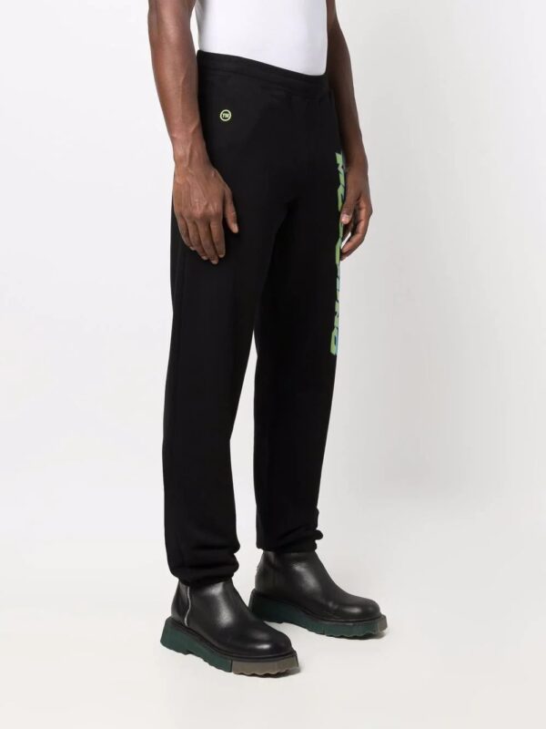 Moschino  logo-print track pants - Image 3
