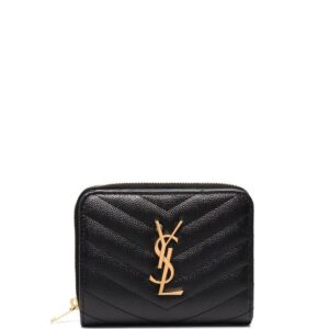 Saint Laurent  compact zip around wallet