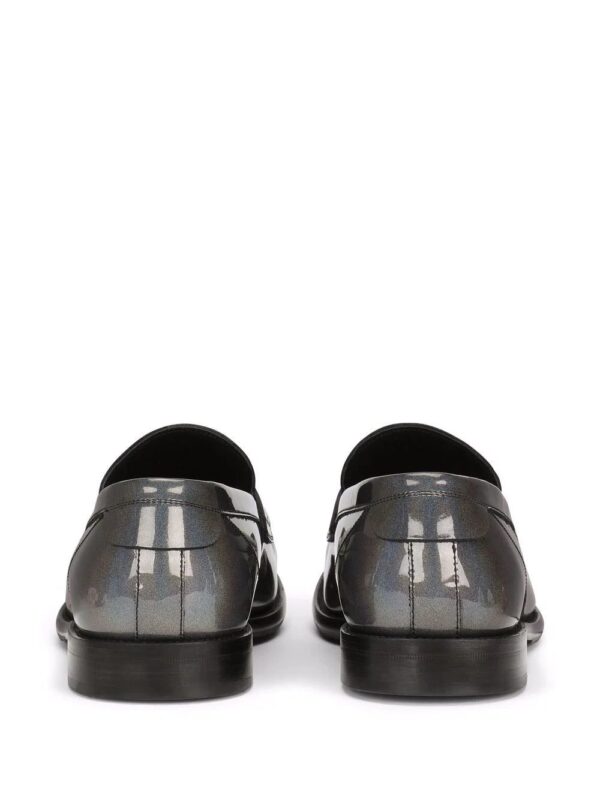 Dolce & Gabbana  DG-plaque coated loafers - Image 3