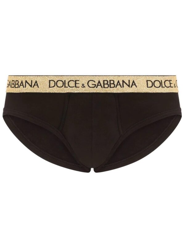 Dolce & Gabbana  logo-waist low-rise briefs