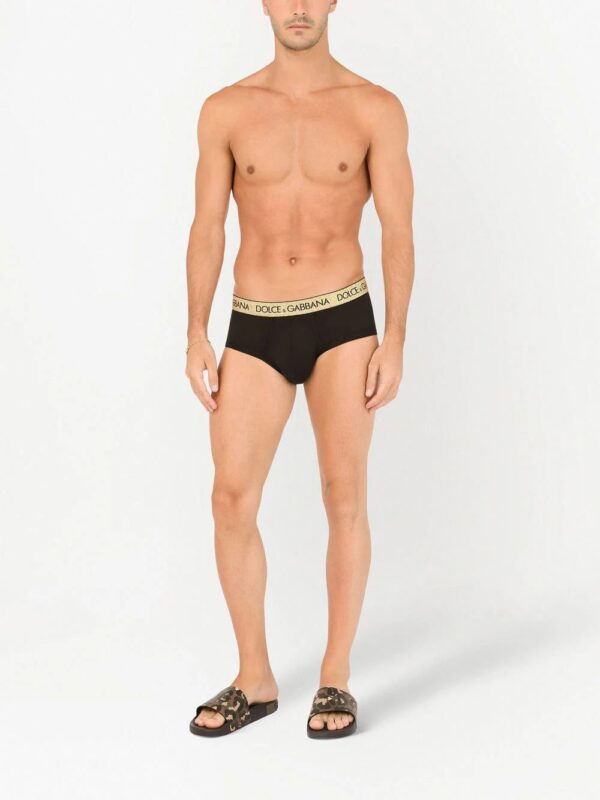 Dolce & Gabbana  logo-waist low-rise briefs - Image 2