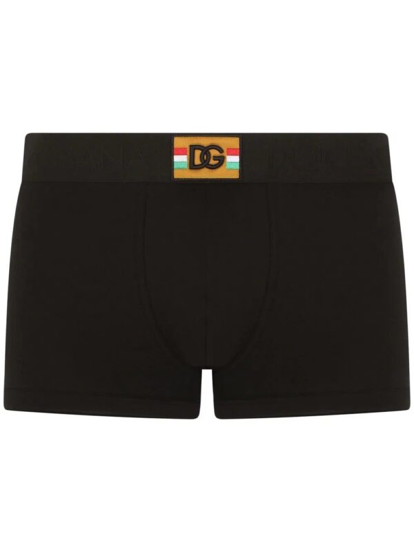 Dolce & Gabbana  logo-patch jersey boxer briefs